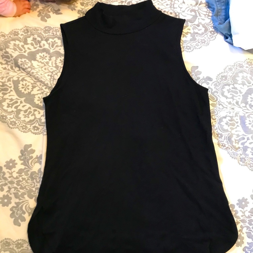 Anne Taylor | Mock Neck Tank